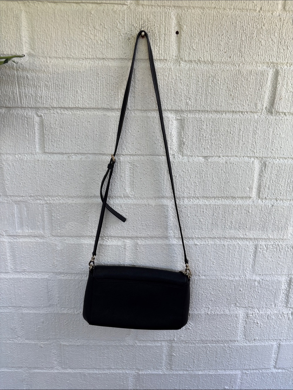 kate spade Leather Black Saffiano Chain Strap Crossbody - Picture 6 of 13